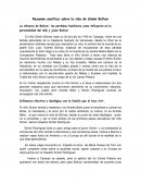 Resumen analítico sobre la vida de Simón Bolívar