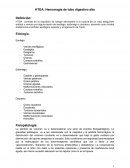 HTDA:Hemorragia de tubo digestivo alto