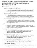 Concepto multifacético del desarrollo