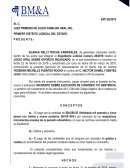 Planilla de ejecución de alimentos