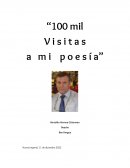 100 mil visitas a mi poesía