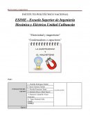 Electricidad y magnetismo. Condensadores o capacitores - Práctica 5