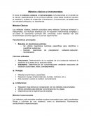 Métodos clásicos e instrumentales