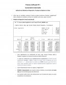 Práctica Calificada Nº 1 Econometría Intermedia