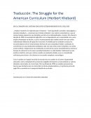 Traduccion Curriculum Americano Herbert K