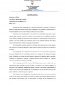 Informe grupal Sala de 5 años