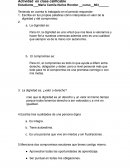 Ética y valores humanos. Valor de la dignidad y del compromiso