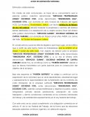 Aviso de sustitución patronal