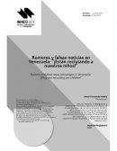 Rumores y falsas noticias en Venezuela: “¡Están reclutando a nuestros niños!”