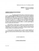 Constancia de factibilidad