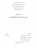 La desigualdad social en Venezuela
