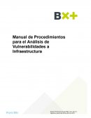 Manual de procedimientos para el análisis de vulnerabilidades a infraestructura
