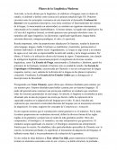 Análisis sobre los pilares de la lingüística moderna