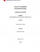 Informe de ingles. Management and strategic prospective