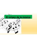 Origen de la musica ¿De qué forma podemos saber como era la vida de nuestros antepasados?.