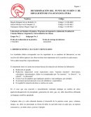 Informe de laboratorio. Determinación del punto de fusión y de ebullición de una sustancia pura