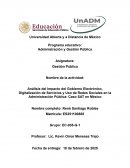 Análisis del impacto del Gobierno Electrónico, Digitalización de servicios y uso de redes sociales en la Administración Pública: Caso SAT en México