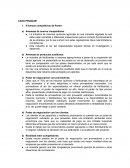 Caso Proquim 5 fuerzas competitivas de Porter