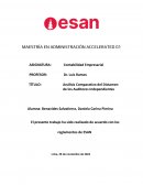 Análisis comparativo del dictamen