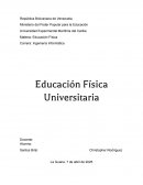 Educación Física Universitaria, Diferencias entre actividad física y educación física
