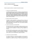 Probabilidad y estadística. Inferencia estadística