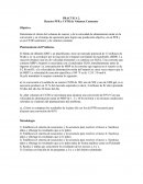 Reactor PFR y CSTR de Volumen Constante