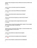 Preguntas sobre Presupuestos