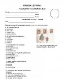 Prueba lectura: Carlota y la Mona Lisa