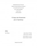 El juego como herramienta para el aprendizaje