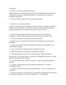 Cuestionario: de salud ocupacional