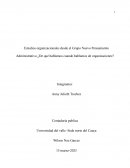 Trabajo de estudios organizacionales ¿De qué hablamos cuando hablamos de organizaciones?