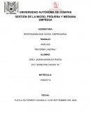 Responsabilidad social empresarial. Reforma laboral