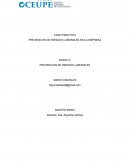 Caso practico Prevencion de riesgos laborales en la empresa