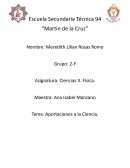 Aportaciones a la ciencia. La batería eléctrica, el tren