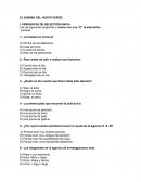 Prueba de lectura. El enigma del huevo verde