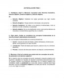 Autoeveluacion tema Derecho