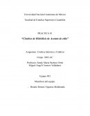 Practica 01. Cinética de Hidrólisis de Acetato de etilo