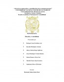 Argumentación sobre la relación entre filosofía y contabilidad