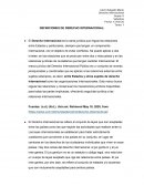 Definiciones de derecho internacional