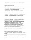 Mapa conceptual: Evolución y transformación del Sistema Educativo Universitario Venezolano