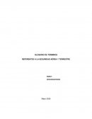 Glosario de términos Referentes a la seguridad aérea y terrestre