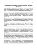 Lineamientos generales para formular planes de manejo de residuos