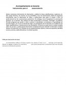 Acompañamiento al docente Instrumentos para el asesoramiento