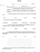 Prueba Matematicas 5 basico