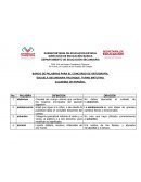 Banco de palabras para el concurso de ortografía