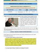 Diseño metodológico para el aprendizaje n° 10 “Conociendo las causas de la expansión del fascismo italiano en la década de 1930”