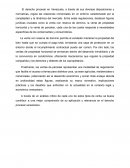 Regulación de las relaciones comerciales en Venezuela a través del derecho procesal