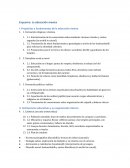 Esquema: La educación mexica