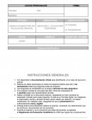 Modelo examen Temprana UNIR