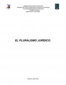 El pluralismo jurídico